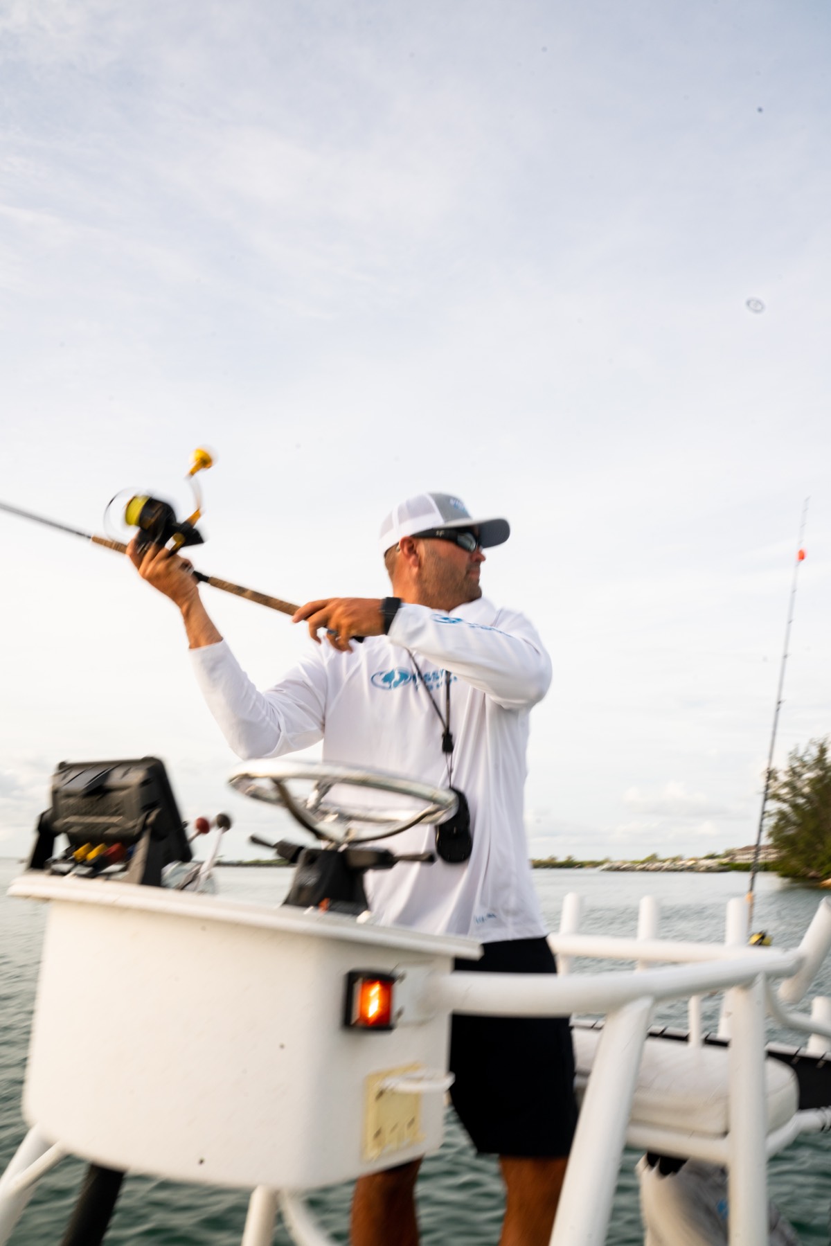 casting for tarpon