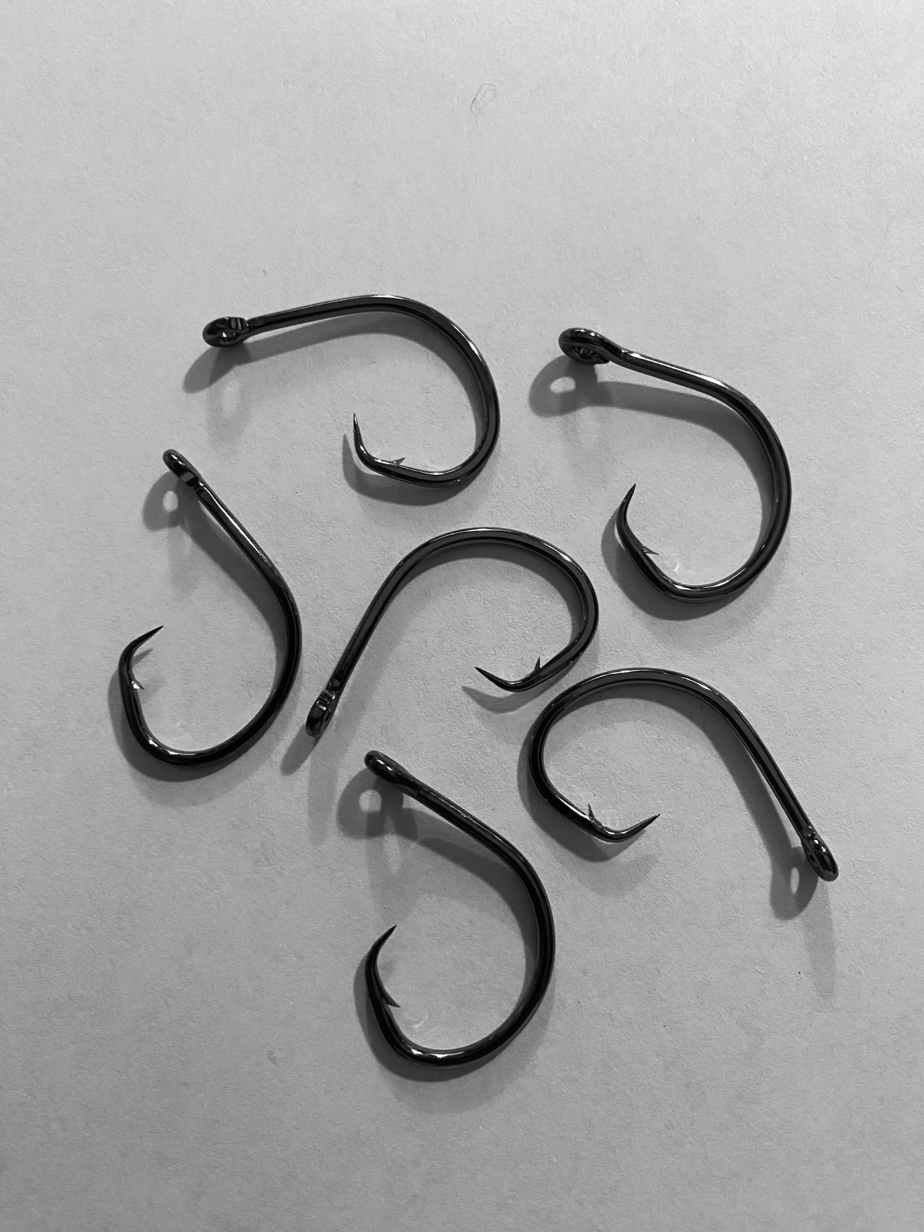 Eagle Claw Hat Fish Hook Set of Two Hat Hooks One Blue Hat Hook